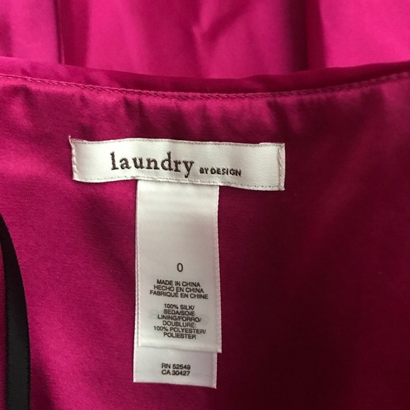 Laundry by Design Pink Floor-length Gown - Picture 4 of 5